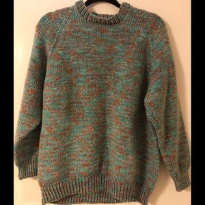 Multicolor oversized sweater